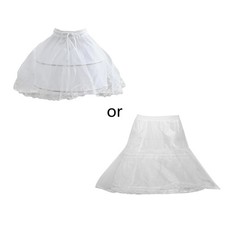 Boned Underskirt Crinoline Slips Girls Petticoat Underskirt Hoop Crinoline
