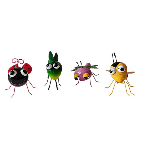 Metal insect garden - metal,