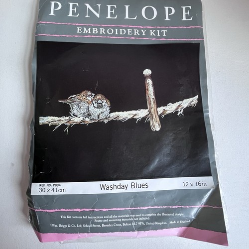 Vintage penelope embroidery - vintage,
