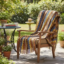 Sofa Blanket Bohemian Knitted