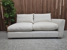 Designer Label Floyd Large RHF Modular Sofa Unit In Langley Ecru RRP-£1159