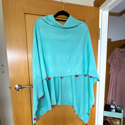 Women blue acrylic knit - women's,