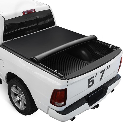 Soft roll truck bed tonneau - roll-up,