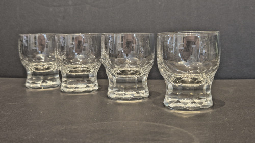 Fine set four edwardian cut - of,
