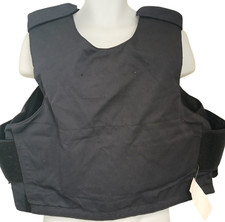 Aegis Ripstop Stab Vest Cover Navy Blue Body Armour Spike Security Police Male