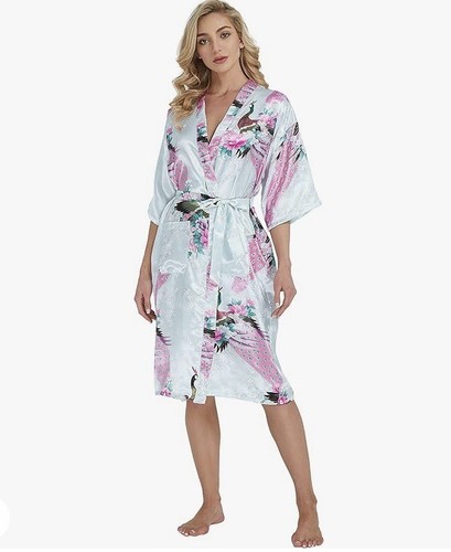 Women peacock kimono - kimono, long