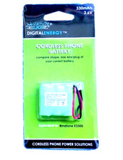 de° 3.6V/330mAh 2/3AAA Ni-MH