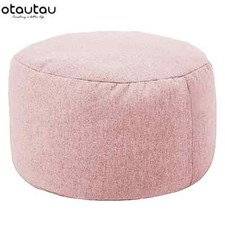 Round Stool Linen Bean Bag
