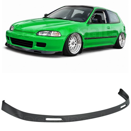 Front bumper lip spoiler - front,