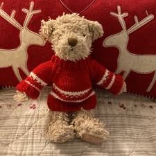Hand Knitted Teddy Clothes
