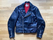 Men’s Vintage Lewis Leathers Lightning Leather  Motorcycle Jacket 34 Small size