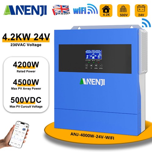 2kw 24v hybrid solar - 4.2kw,