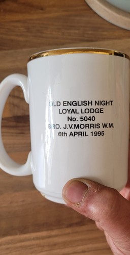 Masonic tankard - masonic,