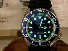 Seiko Men's  Blue Dial Watch - 7002-7001 Refurbished Serviced Auto Diver