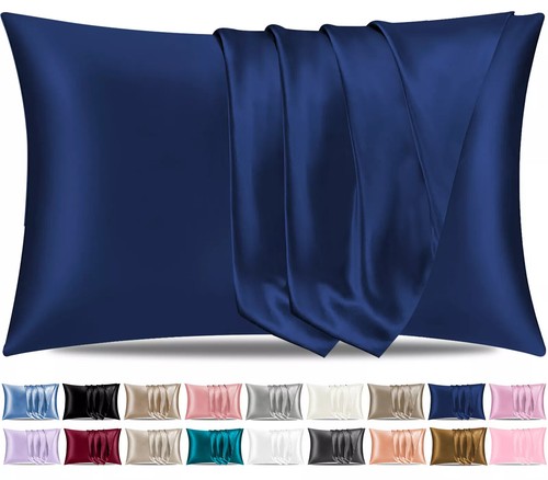 Satin silk pillow cases pack - pillow,