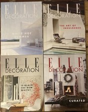 4 x ELLE DECORATION MAGAZINES