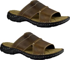 Mens Open Toe Padded Walking