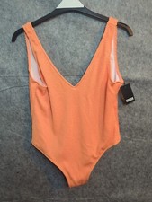 Urban Classics Women's Badeanzug Ladies Crinkle High Leg Swimsuit One Piece XL