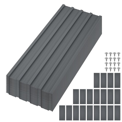 20pcs corrugated galvanized - 20pcs,