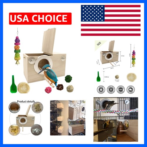 Parakeet breeding box birds - parakeet,
