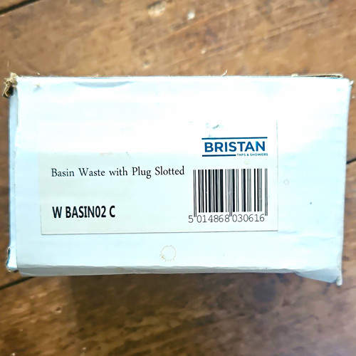 Bristan basin waste with plug - basin,