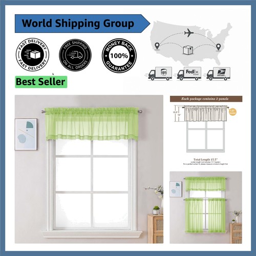 Elegant sheer valances - valances, in