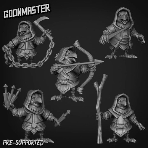 Kenku ranger ninja - ranger,, miniature
