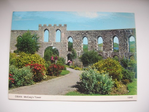 Oban postcard mccaig s - postcard,