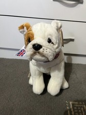 Living Nature 2016 British English Bulldog Soft Toy Plush 10" With Tag