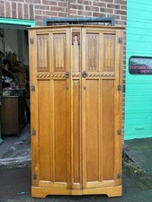 Antique vintage carved double