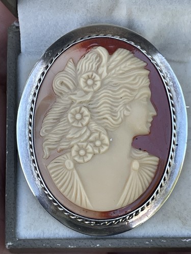 Antique victorian cameo hand - antique,