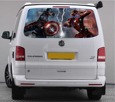 Tailgate wrap for VW