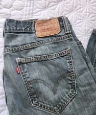 Mens Levi's 521 Jeans W34 L32
