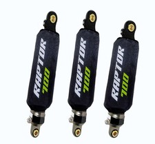 Blue ATV Shocks Covers Set for