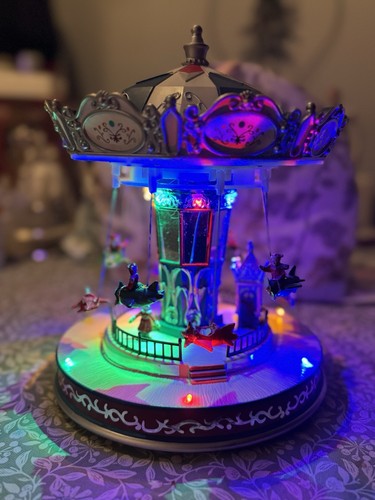 Vintage christmas carousel - vintage,