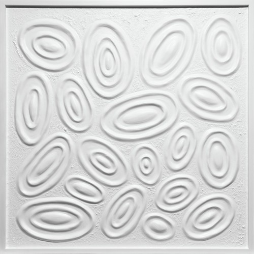 Hand made plaster wall - , art
