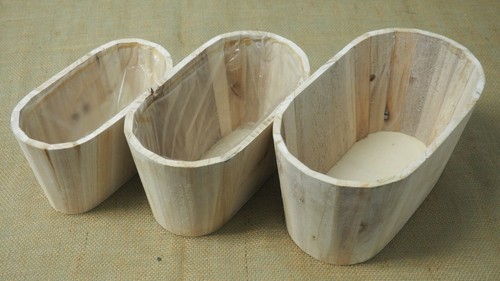 Natural wooden basket barrel - basket,