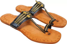 Womens Jesus Flats Kolhapuri