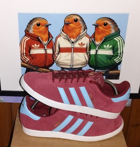 Adidas gazelle size claret - size, 9