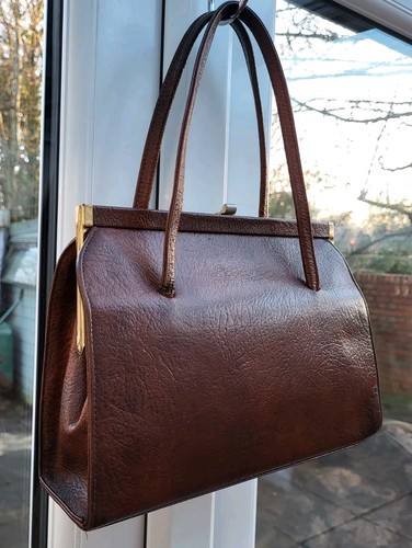 Vintage tan genuine - vintage,