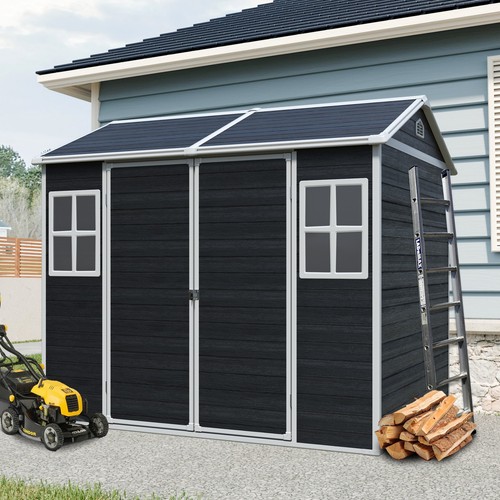 8x6 outdoor resin storage - outdoor,
