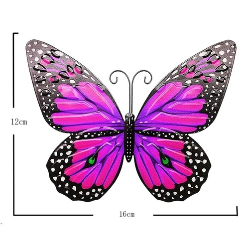 Large iron butterflies outdoor - large,