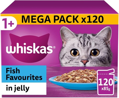 120 85g whiskas fish - 120,