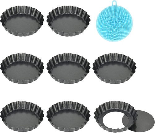 Pack tart tins with - tart,