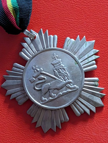 Rare old ethiopian medal - ethiopian,