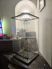 Zoo Med Paludarium Glass Arboreal Terrarium 45x45x90cm with Mesh Lid c/w Extras.