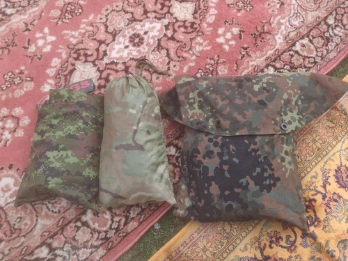 Army poncho camoflauge - poncho,