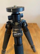 Benro M028n6 Carbon Fibre Tripod 3 Section Legs Adjustable Height