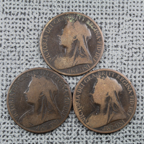 Penny 1897 1898 - , 1899