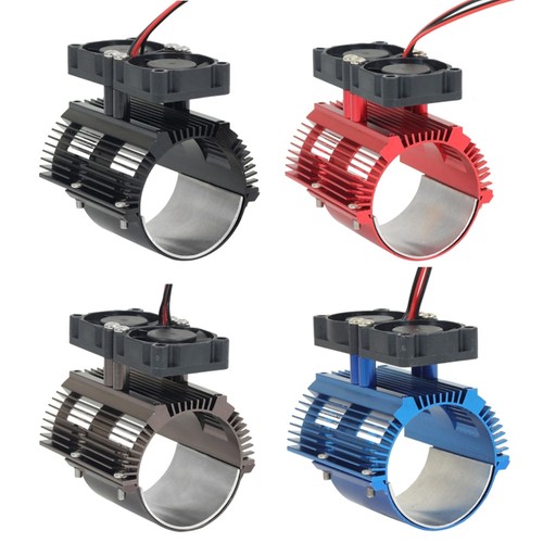 Double fan motor - double, twin